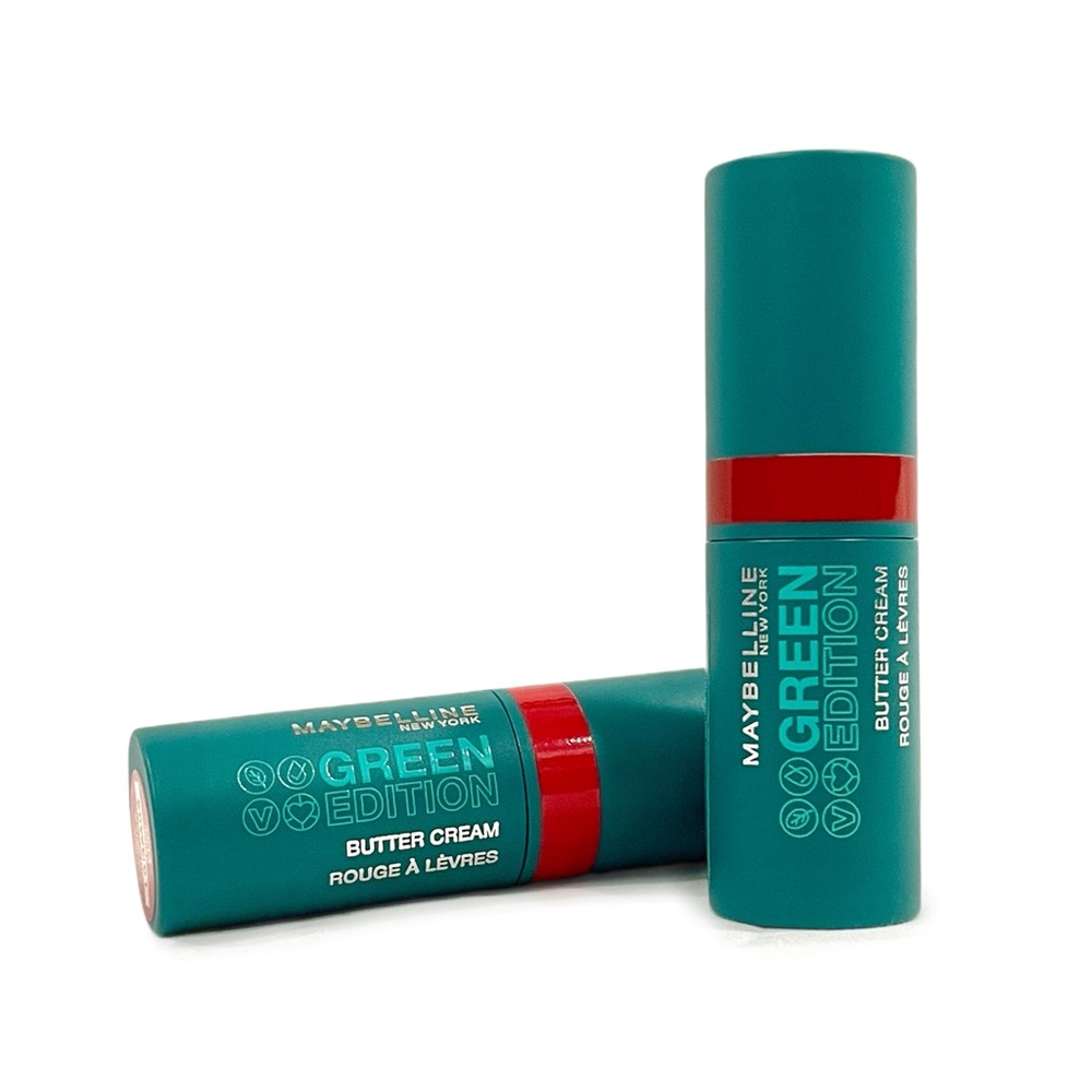 MAYBELLINE New York Green Edition Butter Cream 004 Maple + 018 Musk (Set of 2)
